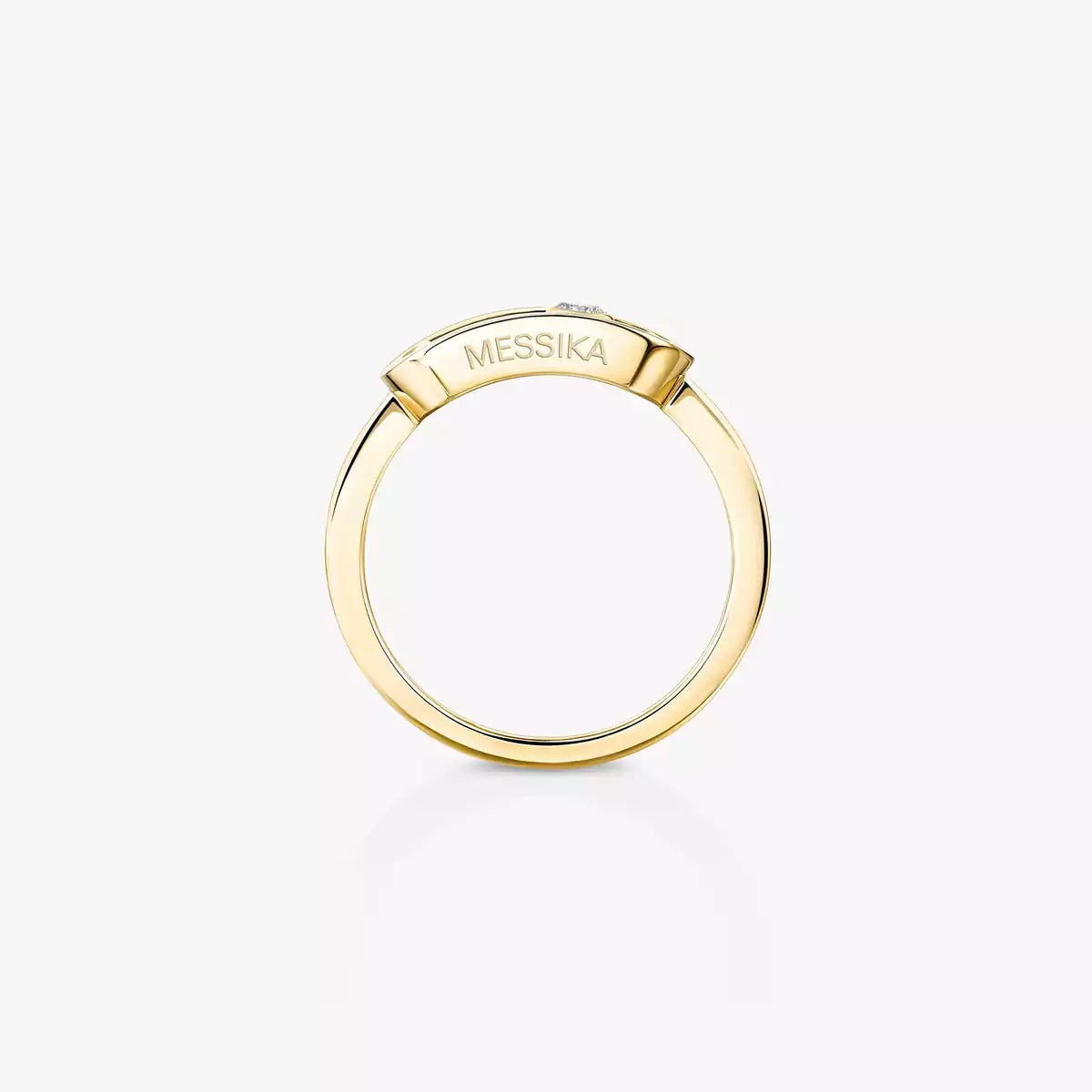 [Clover Jewelry]Move Uno Diamond Ring in Gold