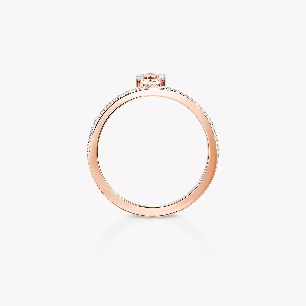 [Clover Jewelry]Move Uno Diamond Ring