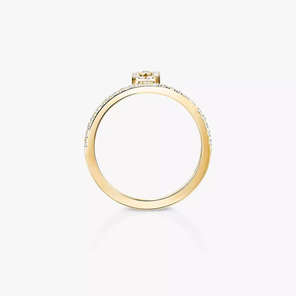 [Clover Jewelry]Move Uno Diamond Ring