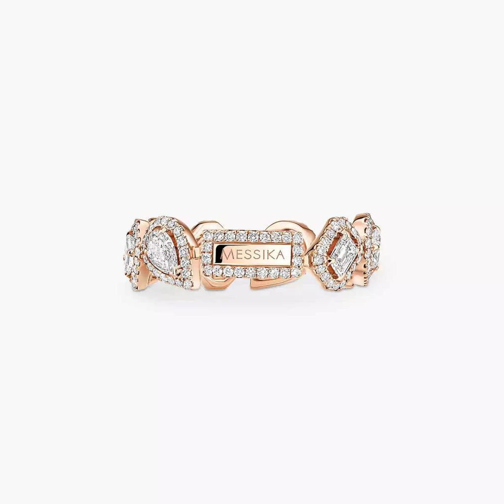 [Clover Jewelry]Diamond Wedding Ring My Twin