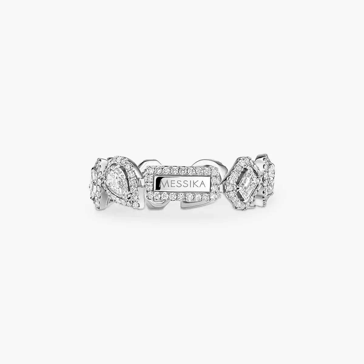 [Clover Jewelry]Diamond Wedding Ring My Twin