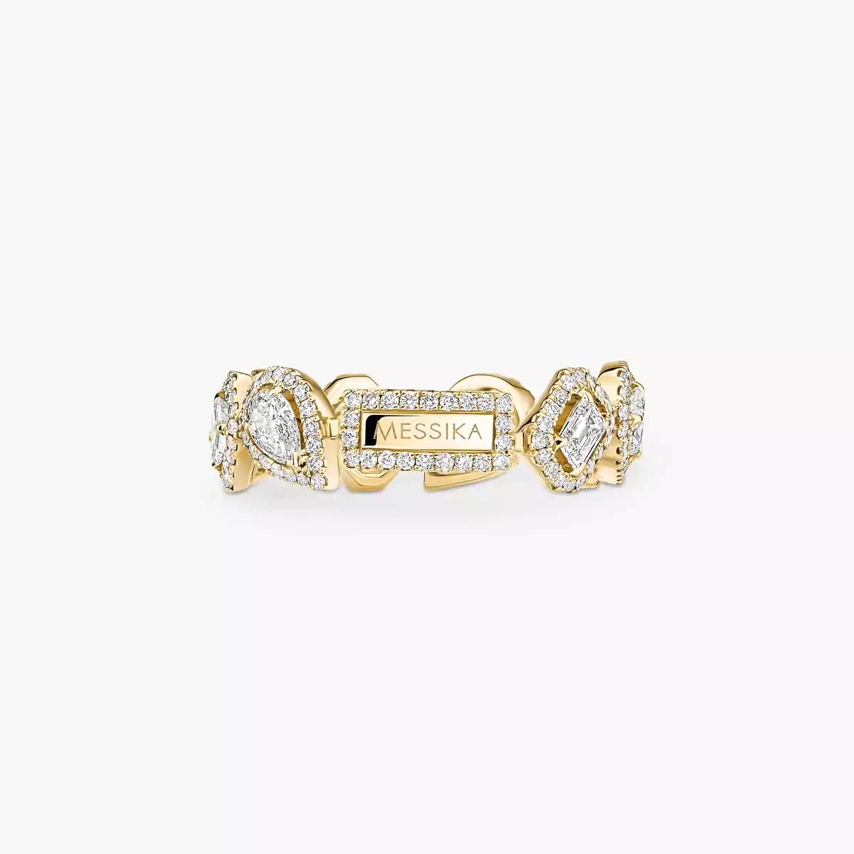 [Clover Jewelry]Diamond Wedding Ring My Twin