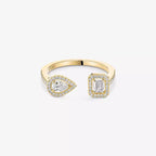 [Clover Jewelry]My Twin Toi Gold Diamond Ring
