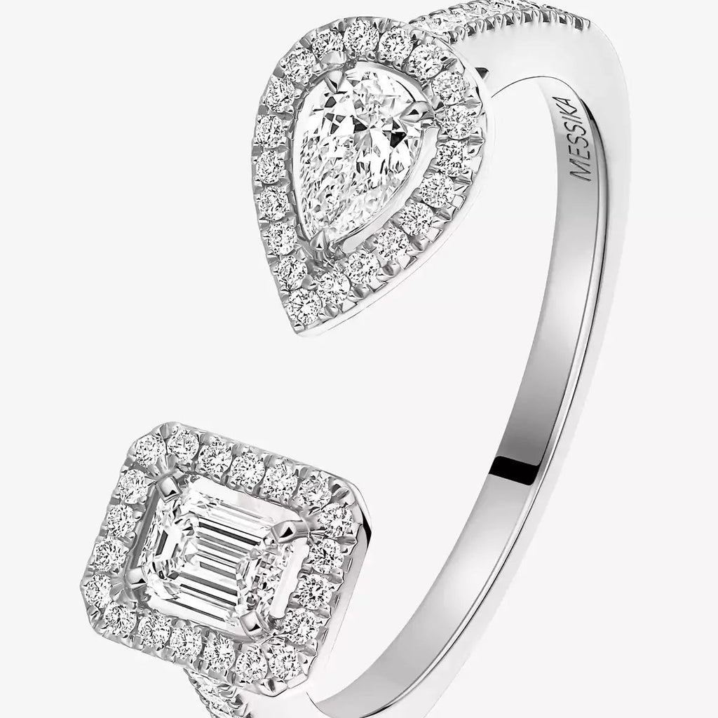[Clover Jewelry]My Twin Toi Gold Diamond Ring