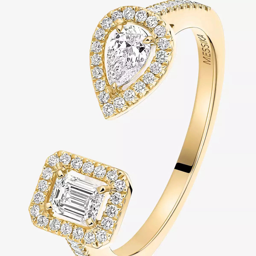[Clover Jewelry]My Twin Toi Gold Diamond Ring