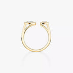 [Clover Jewelry]My Twin Toi Gold Diamond Ring