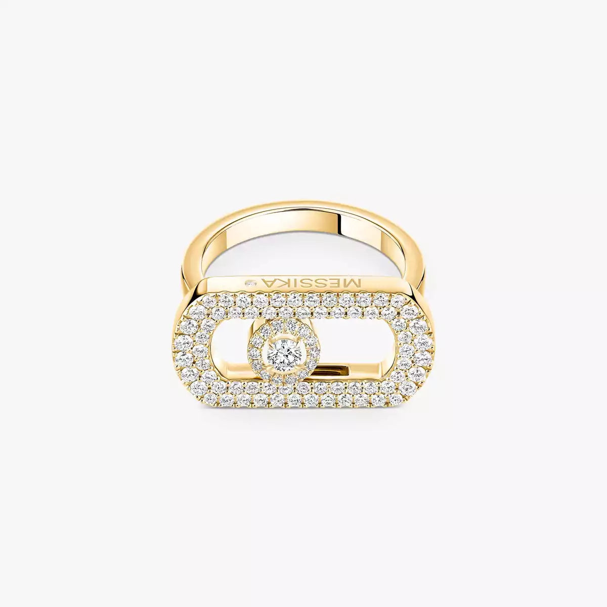 [Clover Jewelry]So Move Pave_-Set Diamond Ring