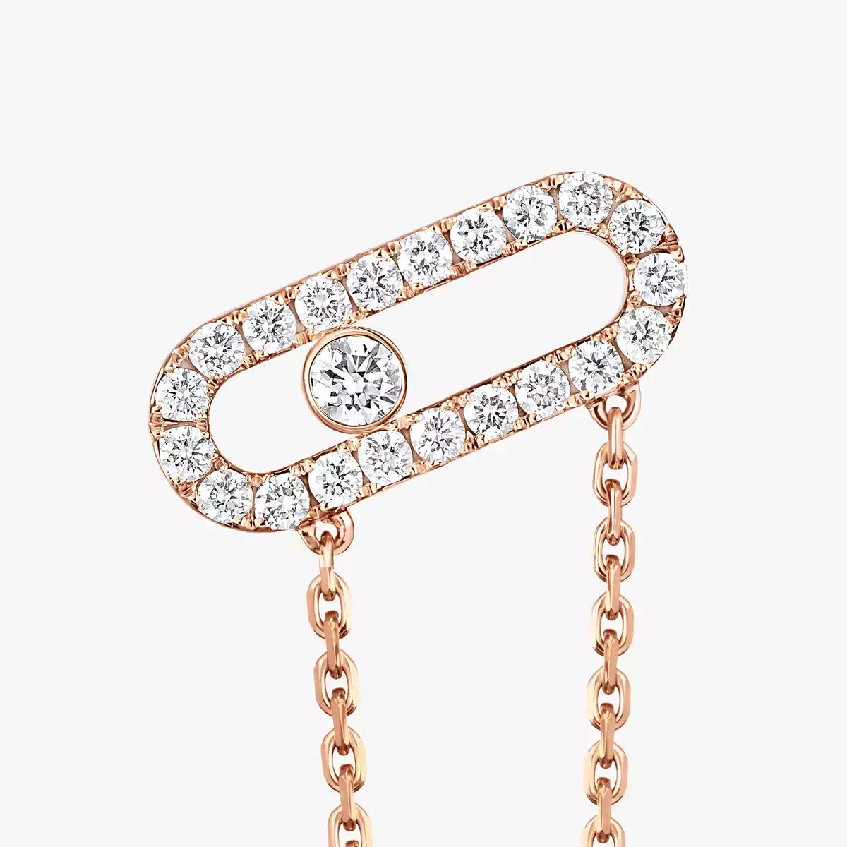 [Clover Jewelry]Move Uno Diamond Earrings