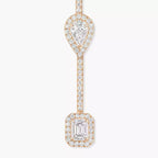[Clover Jewelry]Diamond Drop Earrings My Twin