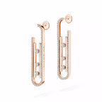 [Clover Jewelry]Diamond Pendant Earrings Move 10Th