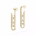 [Clover Jewelry]Diamond Pendant Earrings Move 10Th