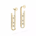[Clover Jewelry]Diamond Pendant Earrings Move 10Th