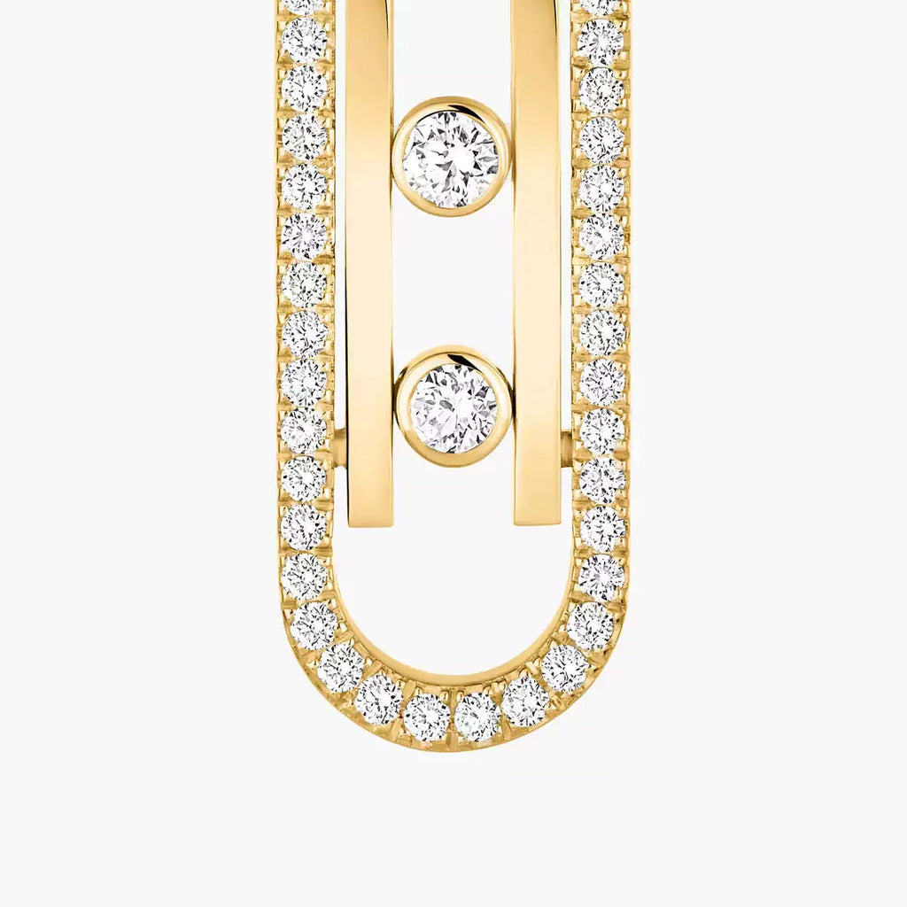 [Clover Jewelry]Diamond Pendant Earrings Move 10Th