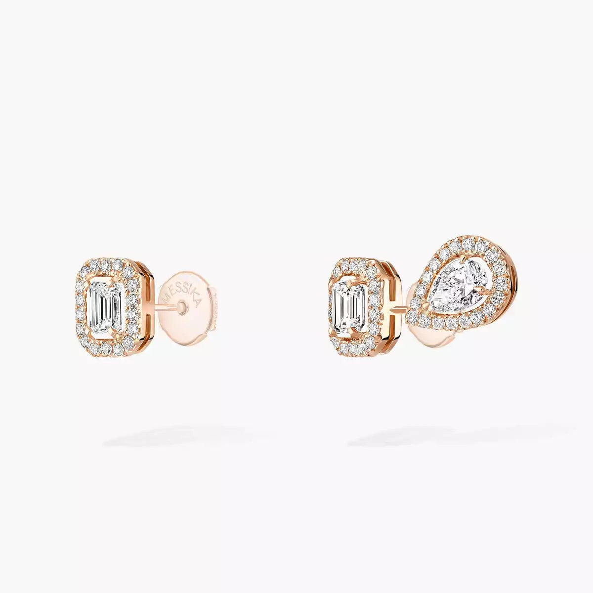 [Clover Jewelry]Diamond Earrings 0,10ct My Twin 1+2