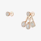 [Clover Jewelry] My Twin Trio  Diamond Earrings