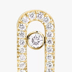 [Clover Jewelry]Move Uno Diamond Earrings