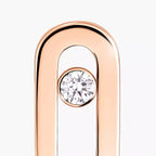 [Clover Jewelry]Move Uno Diamond Stud Earrings