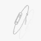 [Clover Jewelry]Pavé Baby Move Diamond Bracelet