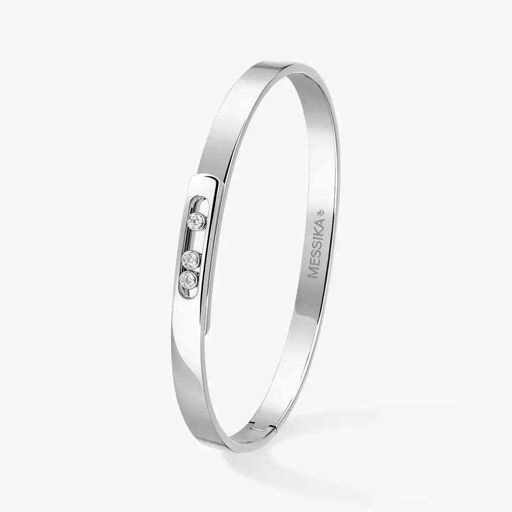 [Clover Jewelry]Move Noa Diamond Bangle Bracelet