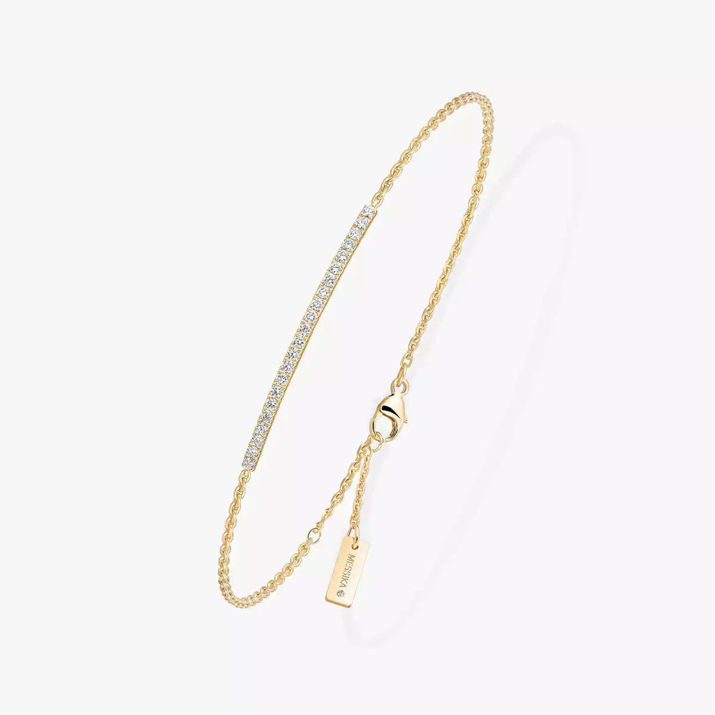 [Clover Jewelry]Diamond Thin Bangle 0.15ct My Twin Toi & Moi
