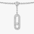 [Clover Jewelry] Move Uno pavé ankle bracelet