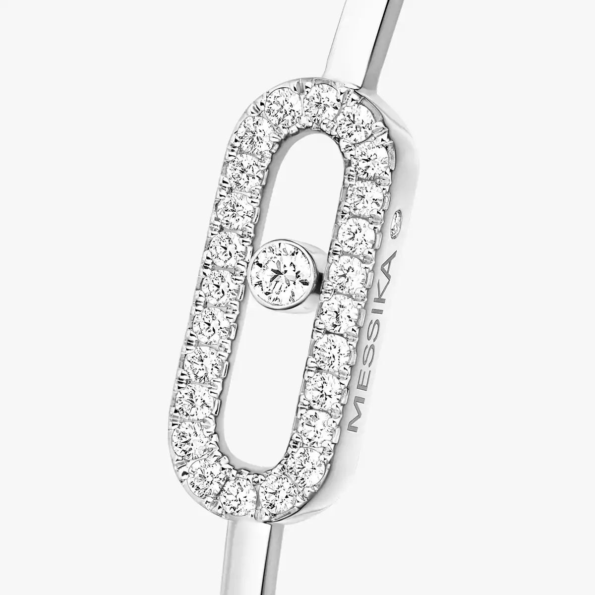 [Clover Jewelry]Move Uno pavé flex bangle medium