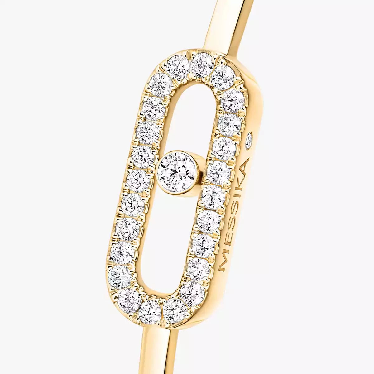 [Clover Jewelry]Move Uno pavé flex bangle medium