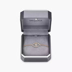 [Clover Jewelry]Lucky Eye Pave-Set Diamond Bracelet