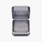 [Clover Jewelry]Lucky Eye Pave-Set Diamond Bracelet