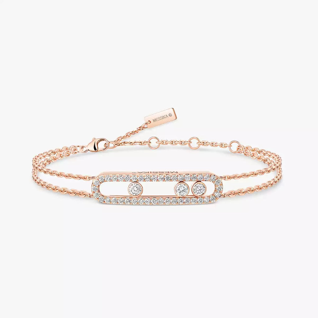 [Clover Jewelry] Move Classique pavé bracelet