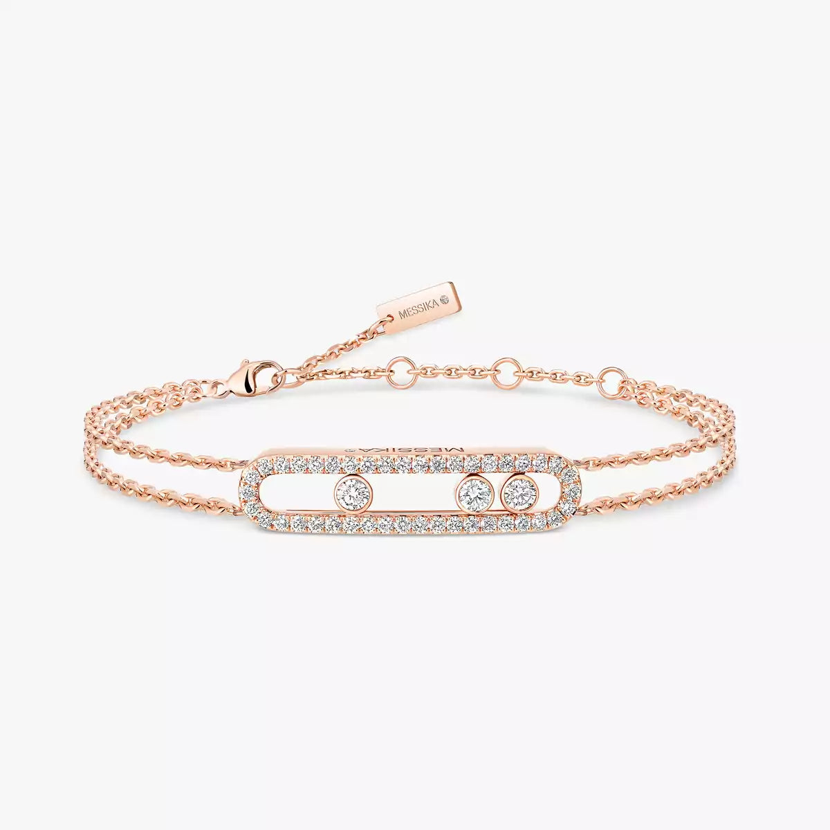 [Clover Jewelry] Move Classique pavé bracelet