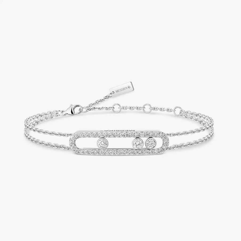 [Clover Jewelry] Move Classique pavé bracelet
