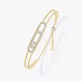 [Clover Jewelry] Move Classique pavé bracelet