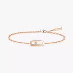 [Clover Jewelry]Move Uno Diamond Bracelet