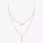 [Clover Jewelry] Move Uno Diamond Necklace