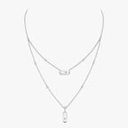 [Clover Jewelry] Move Uno Diamond Necklace