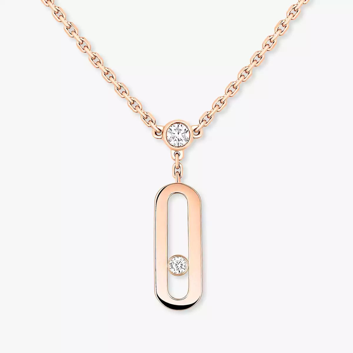 [Clover Jewelry] Move Uno Diamond Necklace