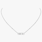 [Clover Jewelry] Baby Move Gold Diamond Necklace
