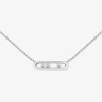 [Clover Jewelry] Baby Move Gold Diamond Necklace