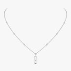 [Clover Jewelry] Move Uno Gold Diamond Long Necklace