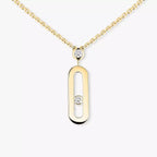 [Clover Jewelry] Move Uno Gold Diamond Long Necklace