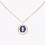 [Clover Jewelry]Lucky Move Diamond Necklace in Rose Gold and White Mother-of-Pearl