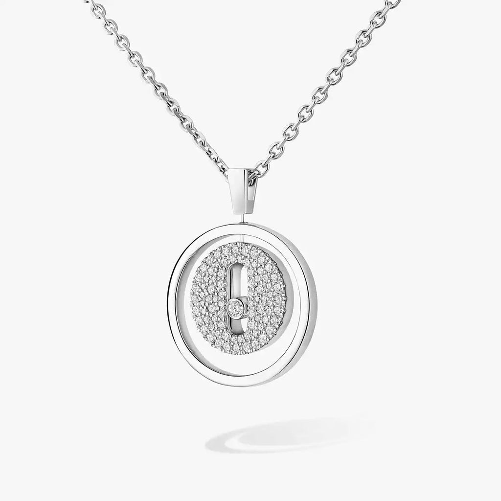 [Clover Jewelry] Lucky Move Diamond Necklace
