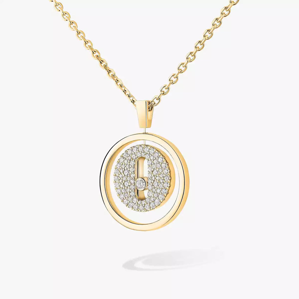 [Clover Jewelry] Lucky Move Diamond Necklace