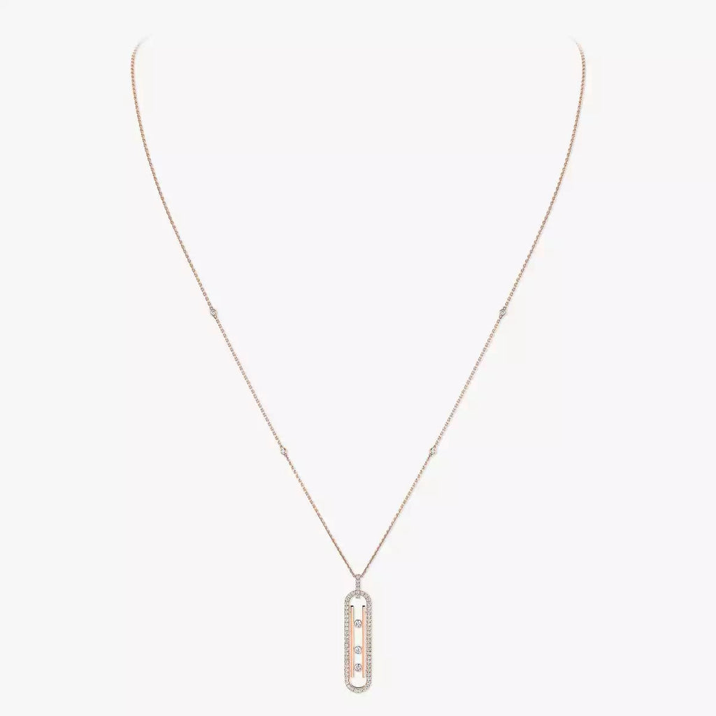 [Clover Jewelry]Diamond Necklace Move 10Th