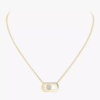[Clover Jewelry]So Move Diamond Necklace in Gold