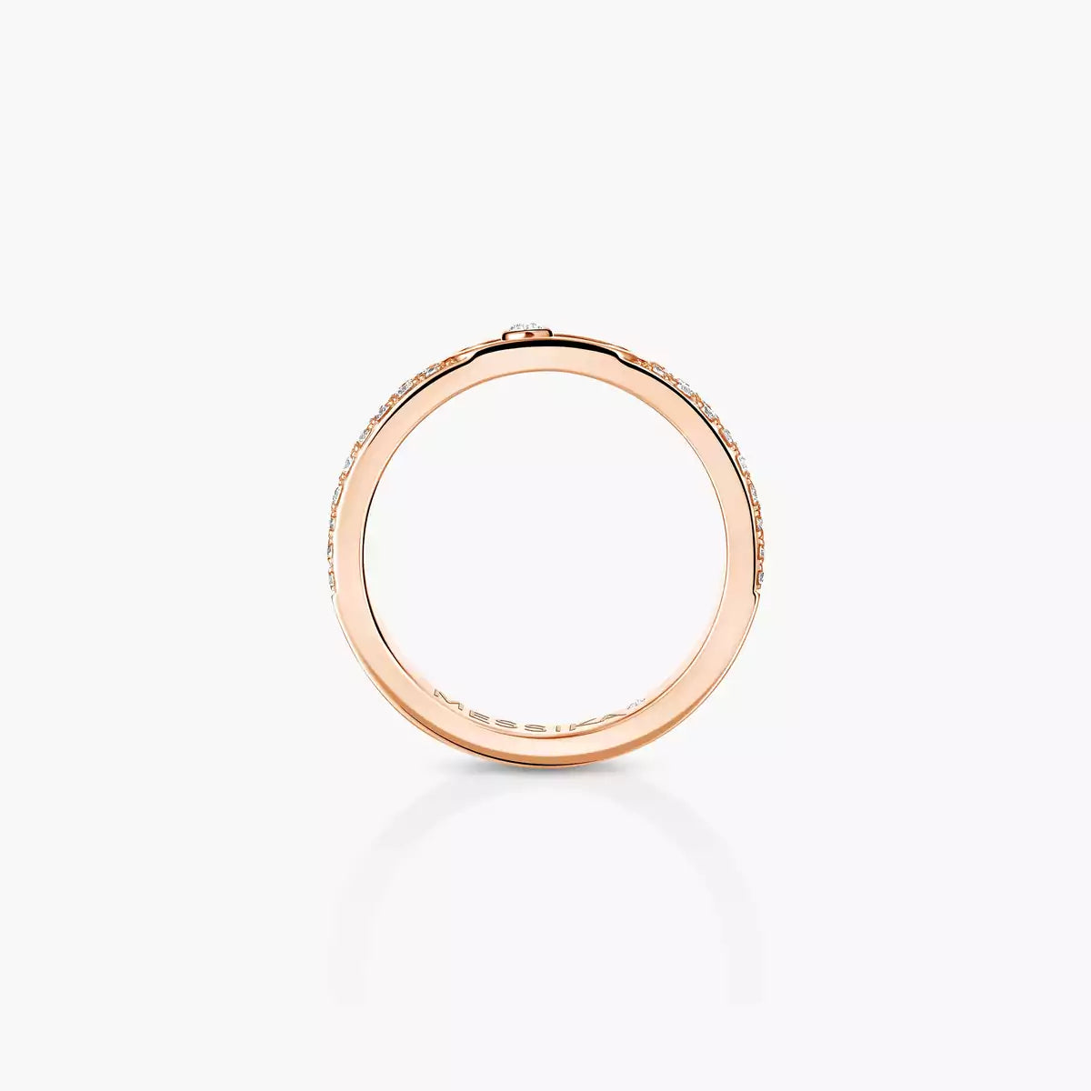 [Clover Jewelry]Move Joaillerie Pave_ Diamond Wedding Ring