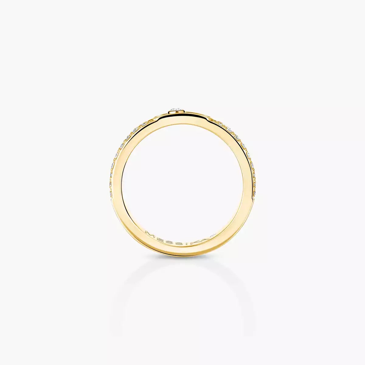 [Clover Jewelry]Move Joaillerie Pave_ Diamond Wedding Ring