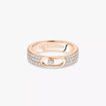 [Clover Jewelry]Move Joaillerie Pave_ Diamond Wedding Ring