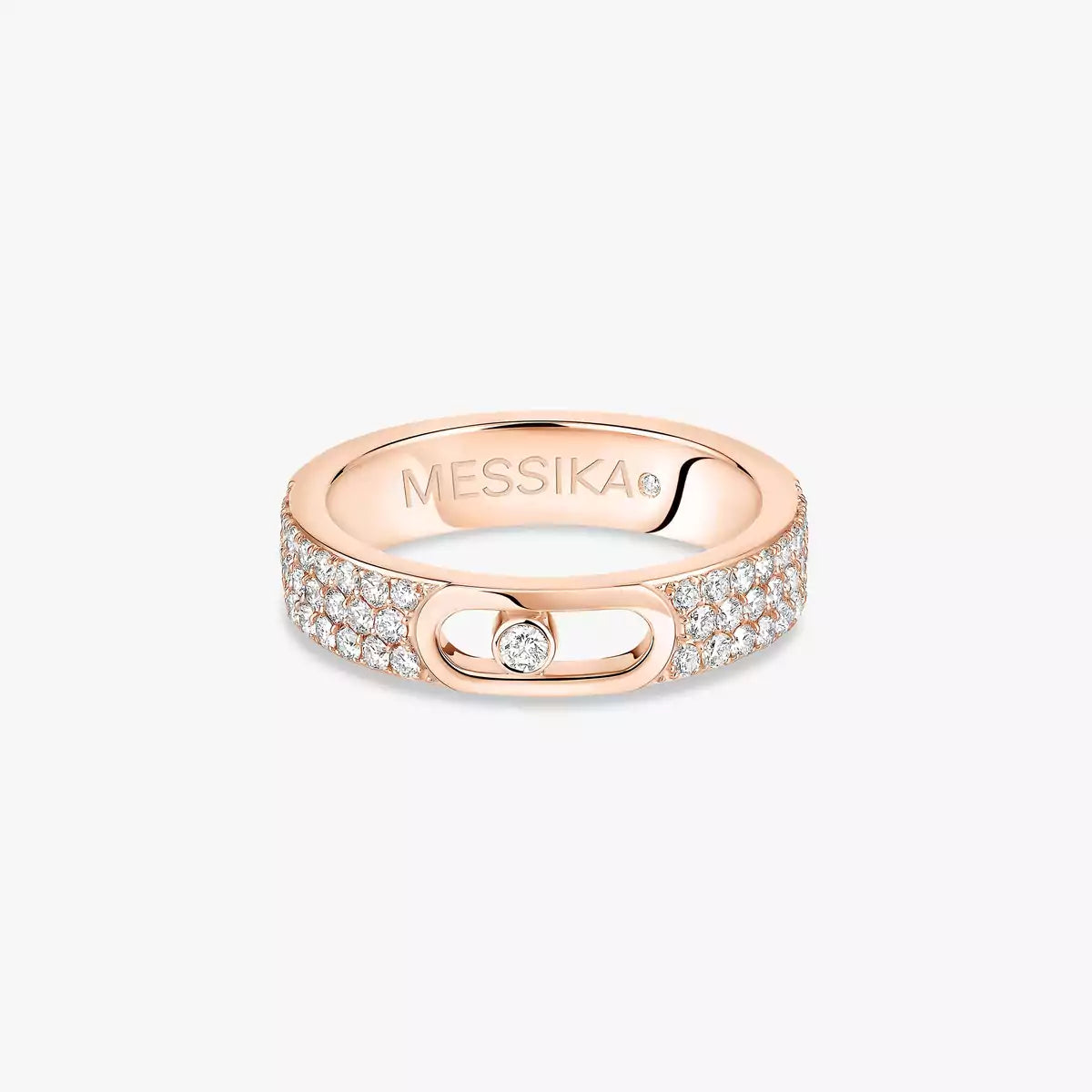 [Clover Jewelry]Move Joaillerie Pave_ Diamond Wedding Ring